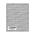 TSUMEKIRA　【es】ミニアルファベット ホワイト ES-MNA-101