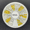 SONAIL　FY000074 海の宝箱スタッズアソート シルバー&ゴールド