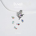 D.nail　デコレーションストーン DC-64 エッジカット オーロラ