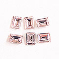 SHAREYDVA　ガラスクォーツ ロザリン 6×8mm 6P