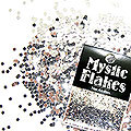 MysticFlakes　メタリックシルバー サークル 1mm 0.5g