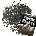 MysticFlakes メタリックブラック サークル 2mm 0.5g