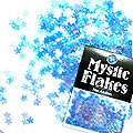 MysticFlakes　オーロラブルー スター 0.5g