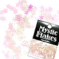 MysticFlakes　カメレオンクリアピンク スター 0.5g
