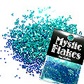 MysticFlakes　カメレオンターコイズグリーン サークル 1mm 0.5g