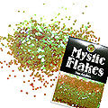MysticFlakes　カメレオンワインレッド サークル 1mm 0.5g