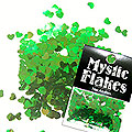 MysticFlakes　カメレオンブルーグリーン ハート 0.5g