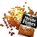 MysticFlakes　カメレオンゴールドグリーン ハート 0.5g
