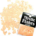 MysticFlakes　ルミネオレンジ ハート 0.5g