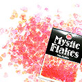 MysticFlakes　ルミネピンク ハート 0.5g
