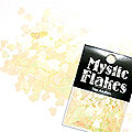 MysticFlakes　パステルイエロー ハート 0.5g