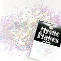 MysticFlakes オーロラホワイト 乱切 1g