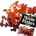 MysticFlakes　メタリックレッド ハート 0.5g