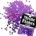 MysticFlakes　メタリックダークパープル スター 0.5g