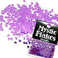 MysticFlakes　メタリックダークパープル ハート 0.5g
