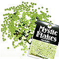 MysticFlakes　メタリックLtグリーン サークル 2mm 0.5g