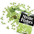 MysticFlakes　メタリックLtグリーン スター 0.5g