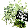 MysticFlakes　メタリックLtグリーン ハート 0.5g