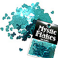 MysticFlakes　メタリックエメラルドグリーン ハート 0.5g