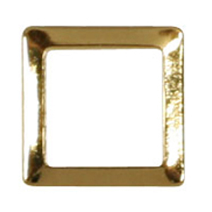 SHAREYDVA　スタッズ スクエア中抜き ゴールド 3mm / 50P