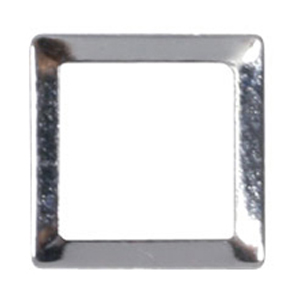 SHAREYDVA　スタッズ スクエア中抜き シルバー 4mm / 50P