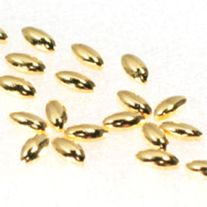 SHAREYDVA　ミニリーフ ゴールド 1×2mm / 50P