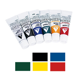 holbein　アクリル絵の具 HAG#4 /6色セット