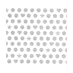 Amaily　ネイルシール No.5-10 ドット柄 (S)