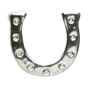 SHAREYDVA　ネイルパーツ ホースシュー シルバー 8P