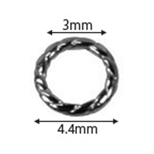 SHAREYDVA　ロープフレーム SS12用 シルバー 50P