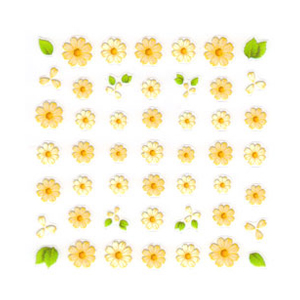 SHAREYDVA　ネイルシール フルール レモン