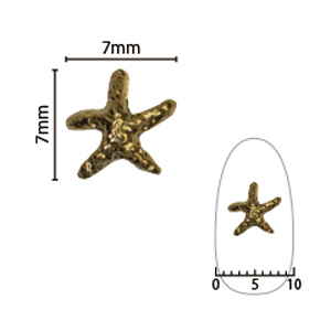 SHAREYDVA　スターフィッシュ L ゴールド 8P