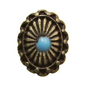 Putiel　ネイルパーツ コンチョ ゴールドA /3P