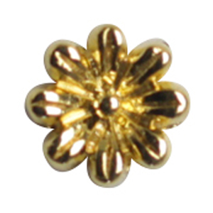 SHAREYDVA　×BLC ネイルパーツ アンティークフラワー ゴールド M /5P