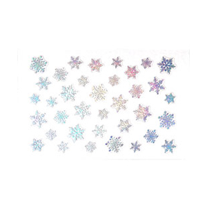Amaily　ネイルシール No.8- 9 雪の結晶 (OS)