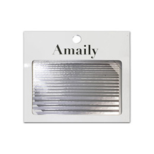 Amaily　ネイルシール No.5-18 ライン (S)