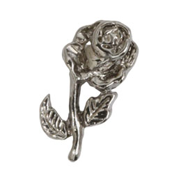 Putiel　パーツ ヴィンテージローズB ブラック  3個入り