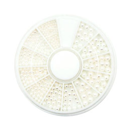 Bonnail　円盤パールセット ホワイト