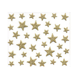 bibi deco　ネイルシール bi-79G ラメスター ゴールド