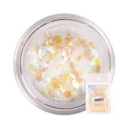 BEAUTY NAILER　オーロラMIXホロ フロステッド オーロライエロー(FRO-3)