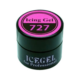 ICE GEL　A BLACK アイシングジェル 727 ピンク 3g