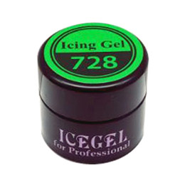 ICE GEL　A BLACK アイシングジェル 728 グリーン 3g