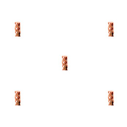 Bonnail　ryokitamura product コンバインパーツ バー ツイスト ピンクゴールド マイクロ