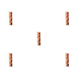 Bonnail　ryokitamura product コンバインパーツ バー ツイスト ピンクゴールド ミディアム