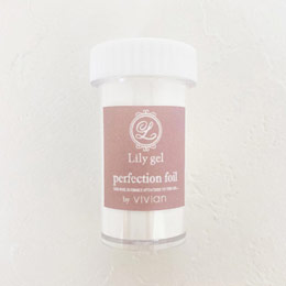 Lily gel パーフェクションホイル by vivian #ピュアホワイト