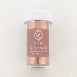 Lily gel パーフェクションホイル by vivian #マットローズ
