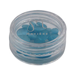 MATIERE　キャットアイ ストーン ライトブルー 24個入