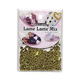 BEAUTY NAILER　ラメラメミックス LLM-2 ゴールドハート