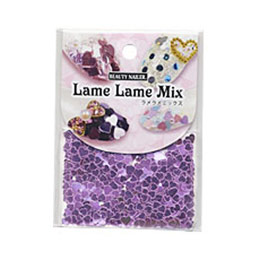 BEAUTY NAILER　ラメラメミックス LLM-6 パープルハート