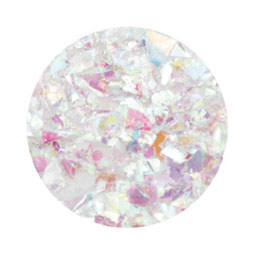 Mpetit　クラッシュホロ B092 クリア・オーロラ・ホワイトMIX